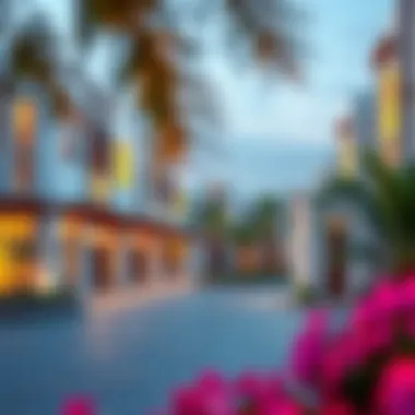 Architecture of Wasl Village Residences Stunning architecture of residential units in Wasl Village