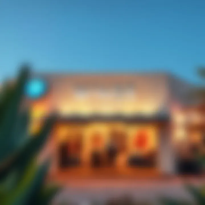 Cultural venue showcasing local art